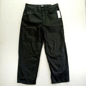 BDG Urban Outfitters Jeans Womens 34‎ Bella Baggy Black Faux Leather